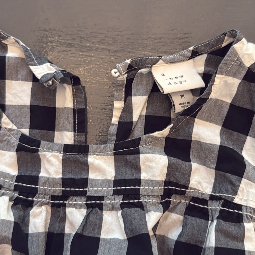Gingham maxi dress - Picture 4 of 8